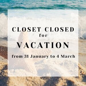 Closet Closed For Vacation